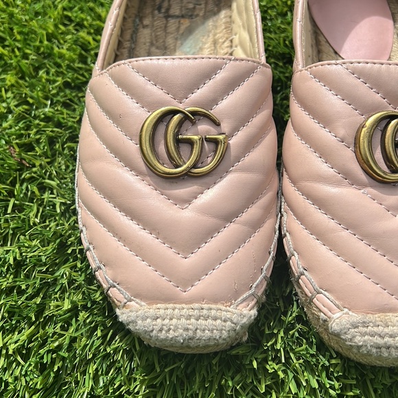 Gucci Marmot Double GG Porcelain Rose size 36.5 - Picture 6 of 17